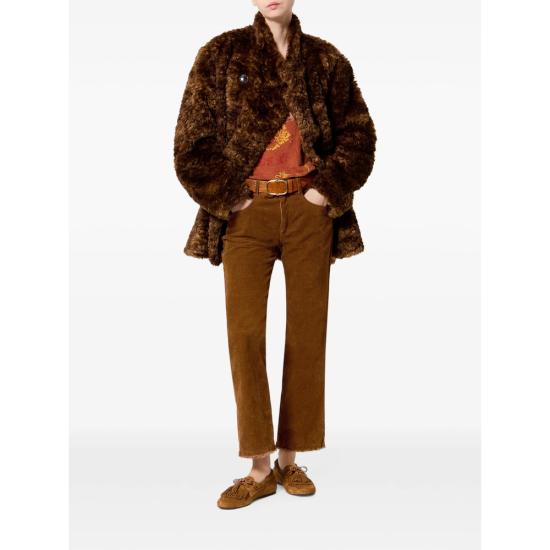 26FW 이자벨마랑에뚜왈 플레어 팬츠 D3G02E PA0708FA 50CA BROWN - ISABEL MARANT ETOILE