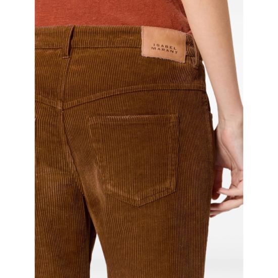 26FW 이자벨마랑에뚜왈 플레어 팬츠 D3G02E PA0708FA 50CA BROWN - ISABEL MARANT ETOILE