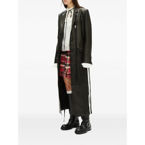 26FW 앤 드뮐미스터 코트 B0014279 LT137 099 BLACK - ANN DEMEULEMEESTER