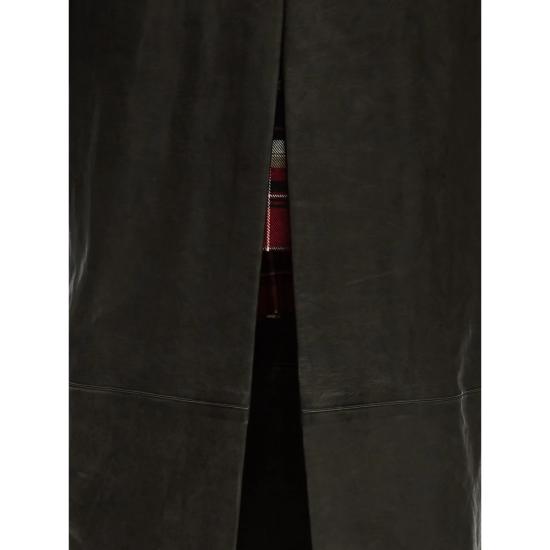 26FW 앤 드뮐미스터 코트 B0014279 LT137 099 BLACK - ANN DEMEULEMEESTER