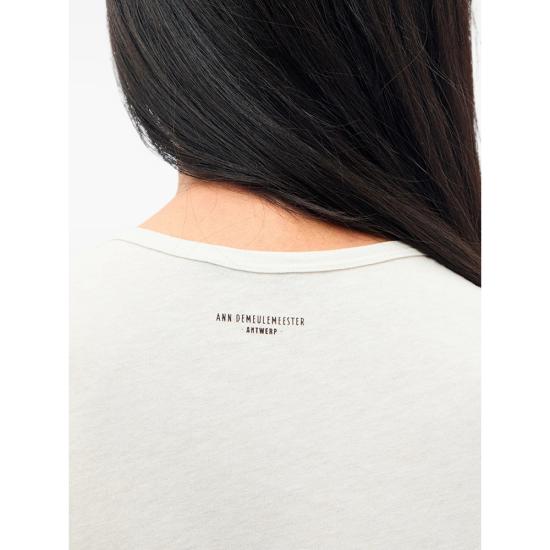 26FW 앤 드뮐미스터 반팔 티셔츠 B0014218 FA206 003 WHITE - ANN DEMEULEMEESTER