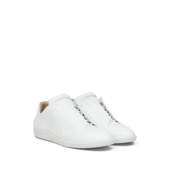 26FW 마르지엘라 퓨처 벨크로 스트랩 패딩 스니커즈 P7573 S57WS0561 T1003 WHITE - MAISON MARGIELA