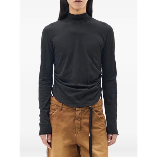 26FW 앤 드뮐미스터 긴팔 티셔츠 B0014226 FA206 099 BLACK