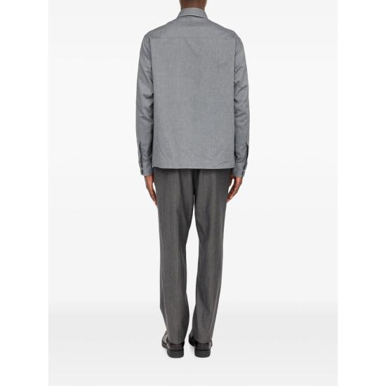 26FW MM6 메종마르지엘라 긴팔 셔츠 M36015 SH0DT0049 900 GREY - MM6 MAISON MARGIELA