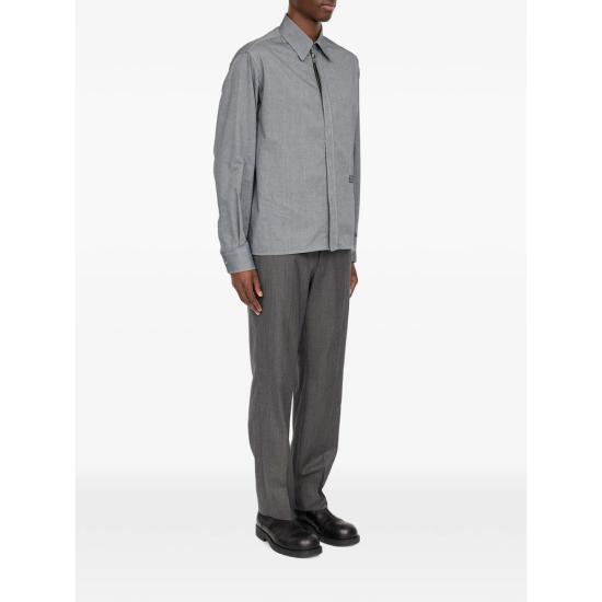 26FW MM6 메종마르지엘라 긴팔 셔츠 M36015 SH0DT0049 900 GREY - MM6 MAISON MARGIELA