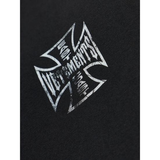 26FW 베트멍 반팔 티셔츠 MH27TR197B BLACK - VETEMENTS