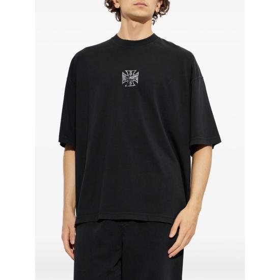 26FW 베트멍 반팔 티셔츠 MH27TR197B BLACK - VETEMENTS