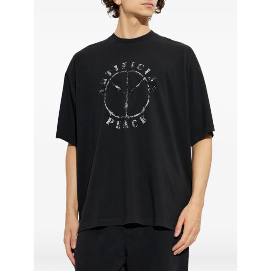 26FW 베트멍 반팔 티셔츠 MH27TR189B BLACK - VETEMENTS