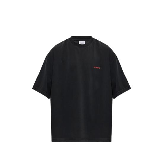 26FW 베트멍 반팔 티셔츠 MH27TR142B BKRED BLACK