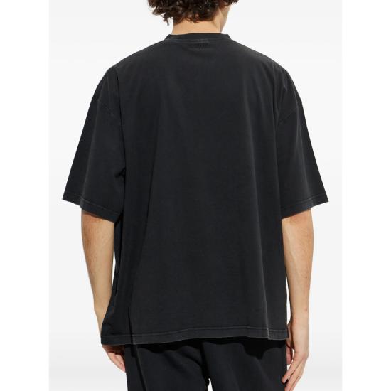 26FW 베트멍 반팔 티셔츠 MH27TR142B BKRED BLACK - VETEMENTS