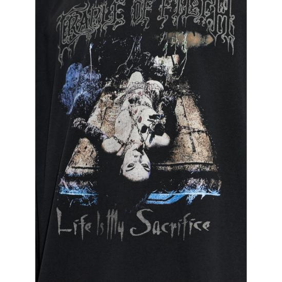 26FW 베트멍 긴팔 티셔츠 MH27LS206B BLACK - VETEMENTS