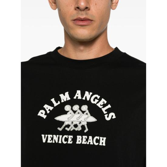 26FW 팜앤젤스 반팔 티셔츠 PAMAA001J R013 1003 BLACK - PALM ANGELS