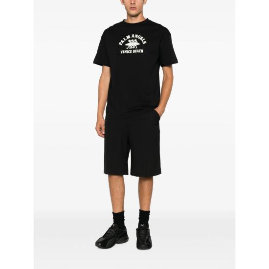 26FW 팜앤젤스 반팔 티셔츠 PAMAA001J R013 1003 BLACK - PALM ANGELS