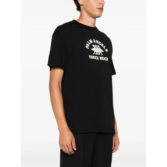 26FW 팜앤젤스 반팔 티셔츠 PAMAA001J R013 1003 BLACK - PALM ANGELS