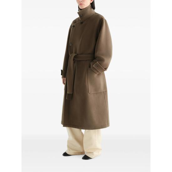 26FW 르메르 더블 울 랩 코트 CO1037 LF1116 GR610 BROWN - LEMAIRE