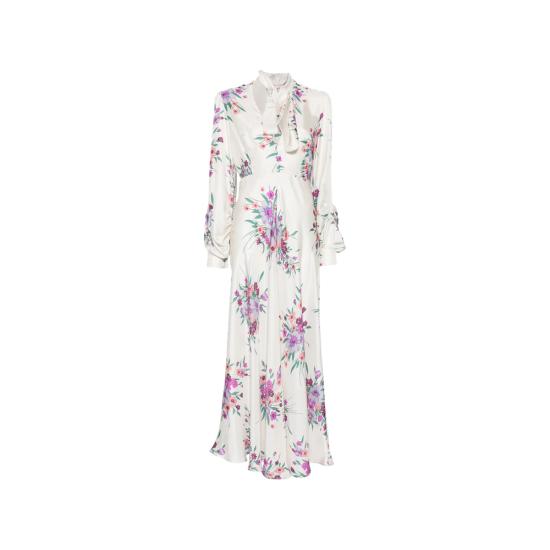 26FW 라쿠엘 디니즈 롱 원피스 5M03046 NSS0020 62002 WHITE