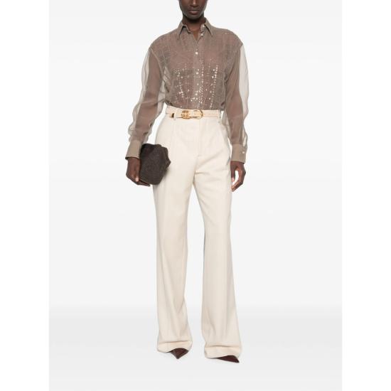 26FW 베르위치 스트레이트 팬츠 RG1386X SIMONA1P CHALK NEUTRALS - BERWICH
