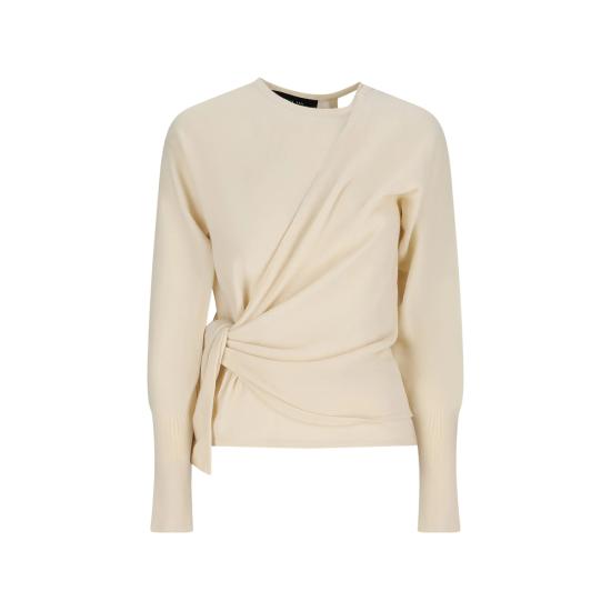 26FW 페데리카 토시 블라우스 32008 351 02 NEUTRALS