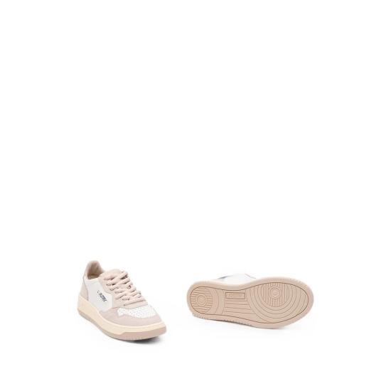 26FW 오트리 메달리스트 로우 레더 스니커즈 AULW BW05 NEUTRALS WHITE - AUTRY