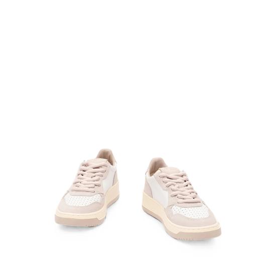 26FW 오트리 메달리스트 로우 레더 스니커즈 AULW BW05 NEUTRALS WHITE - AUTRY