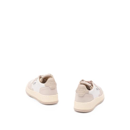 26FW 오트리 메달리스트 로우 레더 스니커즈 AULW BW05 NEUTRALS WHITE - AUTRY