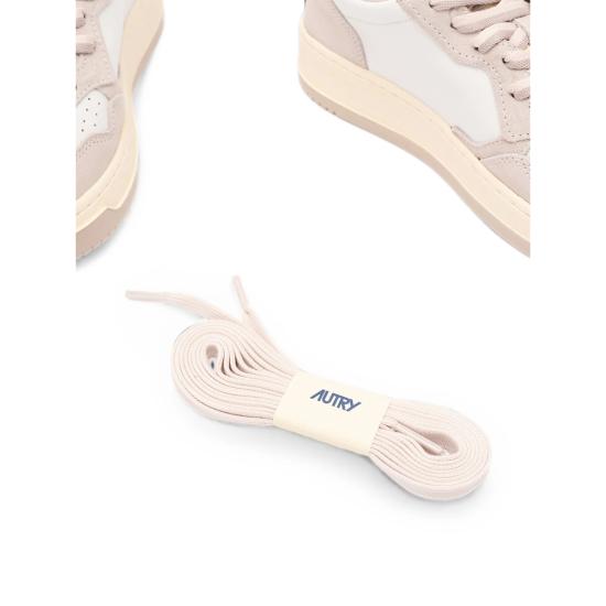 26FW 오트리 메달리스트 로우 레더 스니커즈 AULW BW05 NEUTRALS WHITE - AUTRY