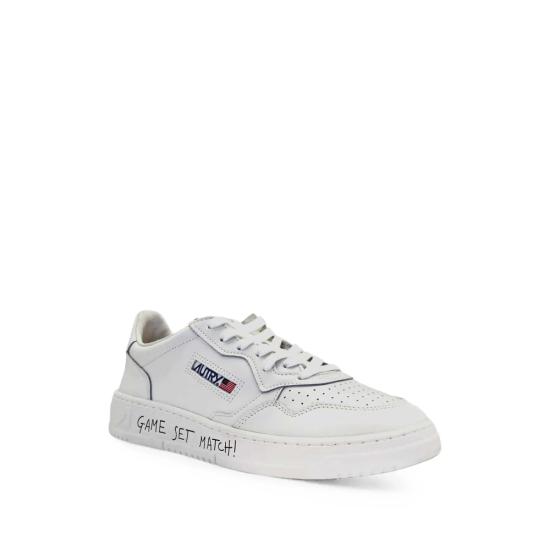 26FW 오트리 메달리스트 로우 스니커즈 AULM ML08 WHITE - AUTRY