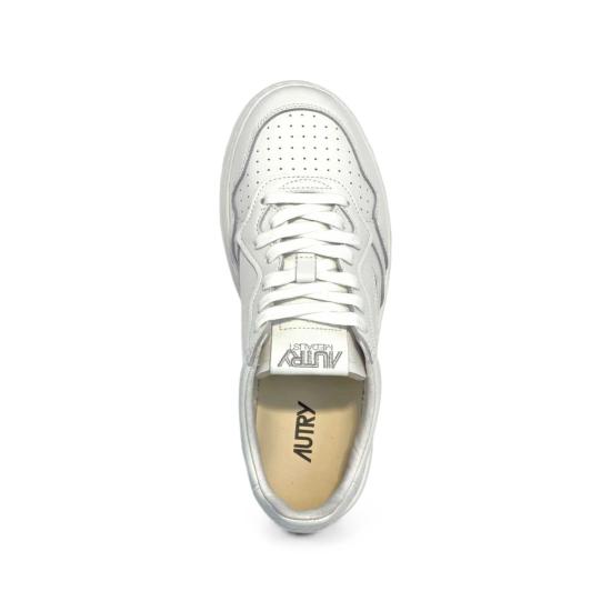 26FW 오트리 메달리스트 로우 스니커즈 AULM ML08 WHITE - AUTRY