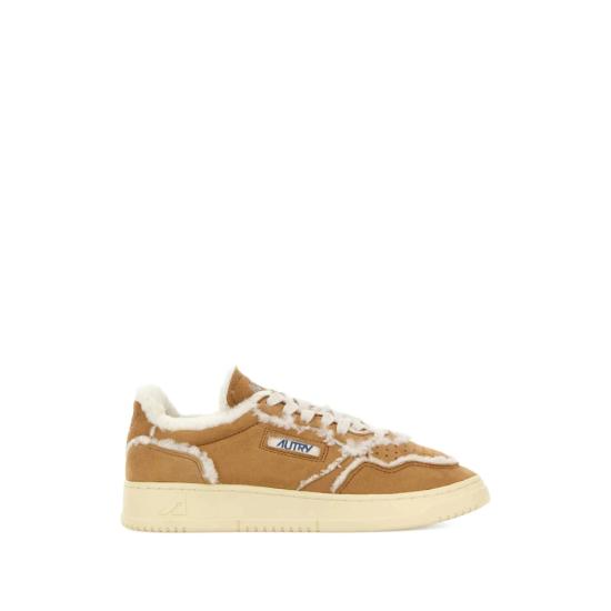 26FW 오트리 메달리스트 로우 레더 스니커즈 AULW GX01 NEUTRALS