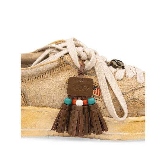 26FW 오트리 슈퍼 빈티지 메달리스트 로우 레더 스니커즈 AVLW P101 NEUTRALS - AUTRY