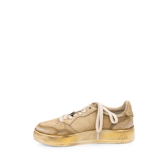 26FW 오트리 슈퍼 빈티지 메달리스트 로우 레더 스니커즈 AVLW P101 NEUTRALS - AUTRY