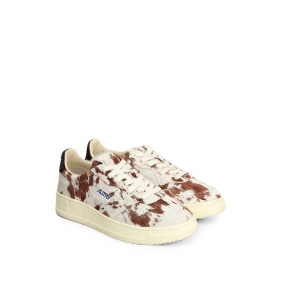 26FW 오트리 메달리스트 로우 레더 스니커즈 AULW JA05 NEUTRALS BROWN - AUTRY
