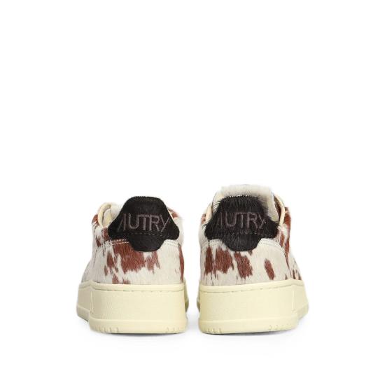 26FW 오트리 메달리스트 로우 레더 스니커즈 AULW JA05 NEUTRALS BROWN - AUTRY