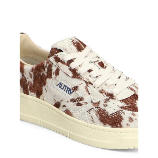 26FW 오트리 메달리스트 로우 레더 스니커즈 AULW JA05 NEUTRALS BROWN - AUTRY