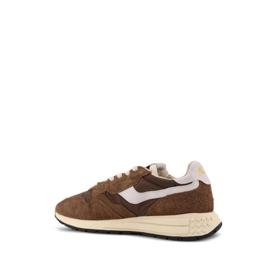 26FW 오트리 릴윈드 로우 나일론 스웨이드 스니커즈 WWLM NC39 BROWN - AUTRY