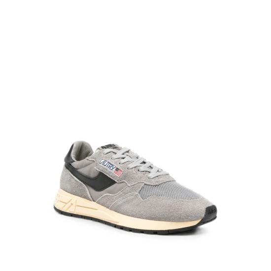 26FW 오트리 릴윈드 로우 나일론 스웨이드 스니커즈 WWLM UT53 GREY BLACK - AUTRY