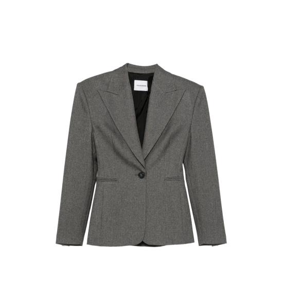 26FW 안다마네 수트 자켓 T203017B TNP269 GRBLK GREY