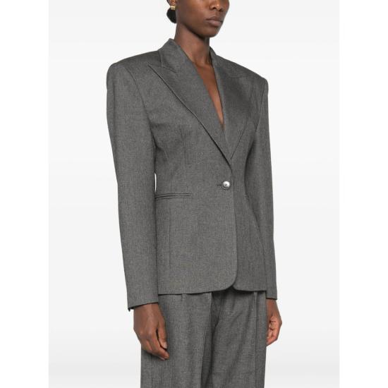 26FW 안다마네 수트 자켓 T203017B TNP269 GRBLK GREY - ANDAMANE