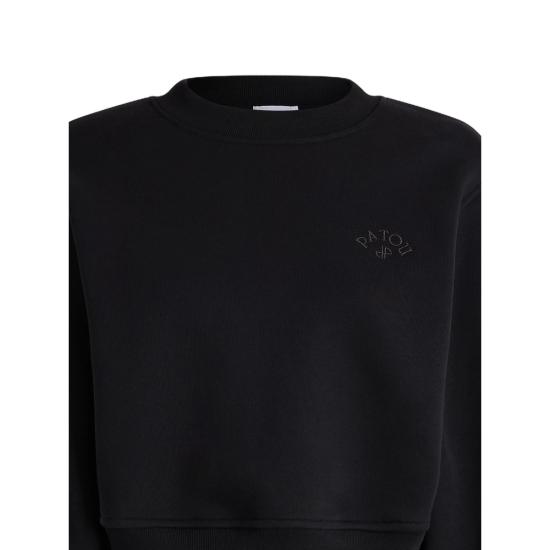 26FW 파투 긴팔 티셔츠 JE2639995 999B BLACK - PATOU