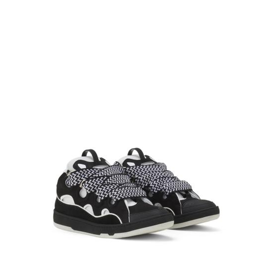 26FW 랑방 스니커즈 FU SKDK12 BICO E25 1000 BLACK WHITE - LANVIN