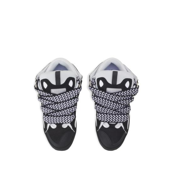 26FW 랑방 스니커즈 FU SKDK12 BICO E25 1000 BLACK WHITE - LANVIN