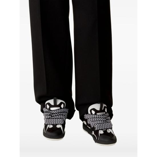 26FW 랑방 스니커즈 FU SKDK12 BICO E25 1000 BLACK WHITE - LANVIN
