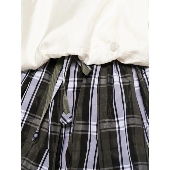 26FW 파투 숏 스커트 SK1240267 5109 BLACK BLUE - PATOU