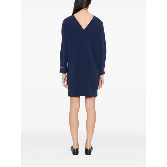 26FW 막스마라 스튜디오 미디 원피스 MSTFRONDA 327 046 BLUE - MAX MARA STUDIO