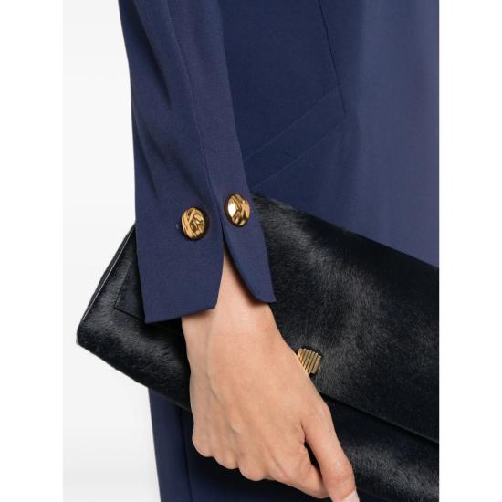 26FW 막스마라 스튜디오 미디 원피스 MSTFRONDA 327 046 BLUE - MAX MARA STUDIO