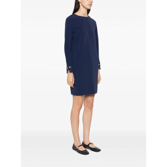 26FW 막스마라 스튜디오 미디 원피스 MSTFRONDA 327 046 BLUE - MAX MARA STUDIO