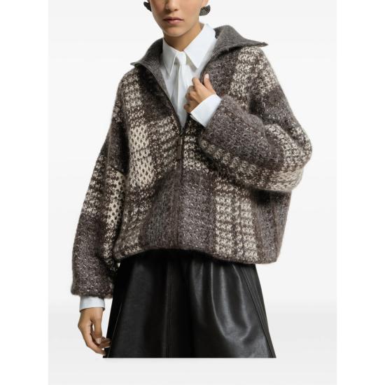 26FW 브루넬로 쿠치넬리 자켓 MMT571726 CYL69 GREY BROWN - BRUNELLO CUCINELLI
