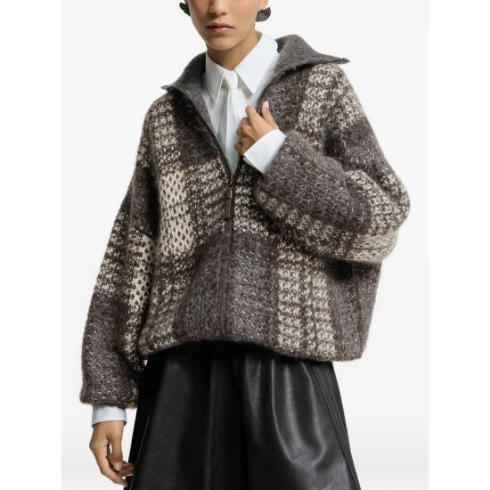 26FW 브루넬로 쿠치넬리 자켓 MMT571726 CYL69 GREY BROWN - BRUNELLO CUCINELLI