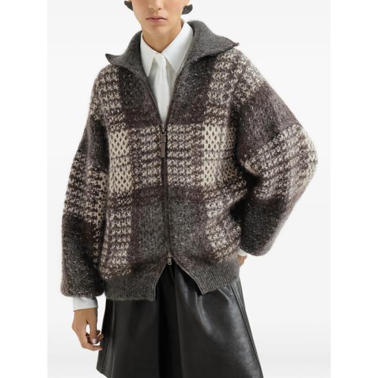26FW 브루넬로 쿠치넬리 자켓 MMT571726 CYL69 GREY BROWN - BRUNELLO CUCINELLI