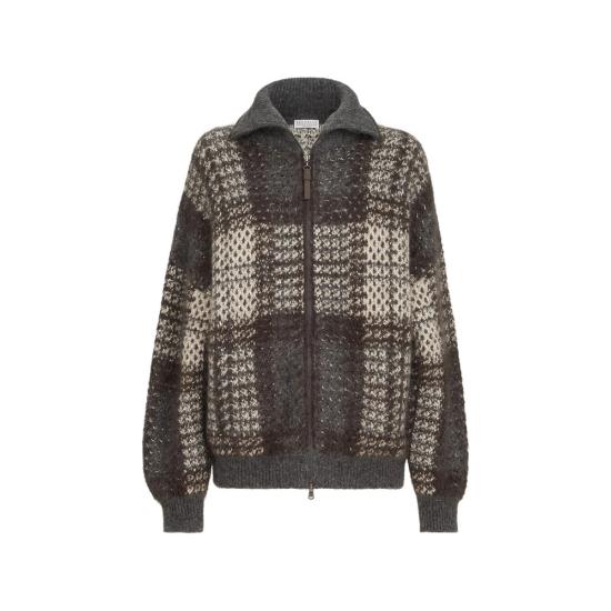 26FW 브루넬로 쿠치넬리 자켓 MMT571726 CYL69 GREY BROWN